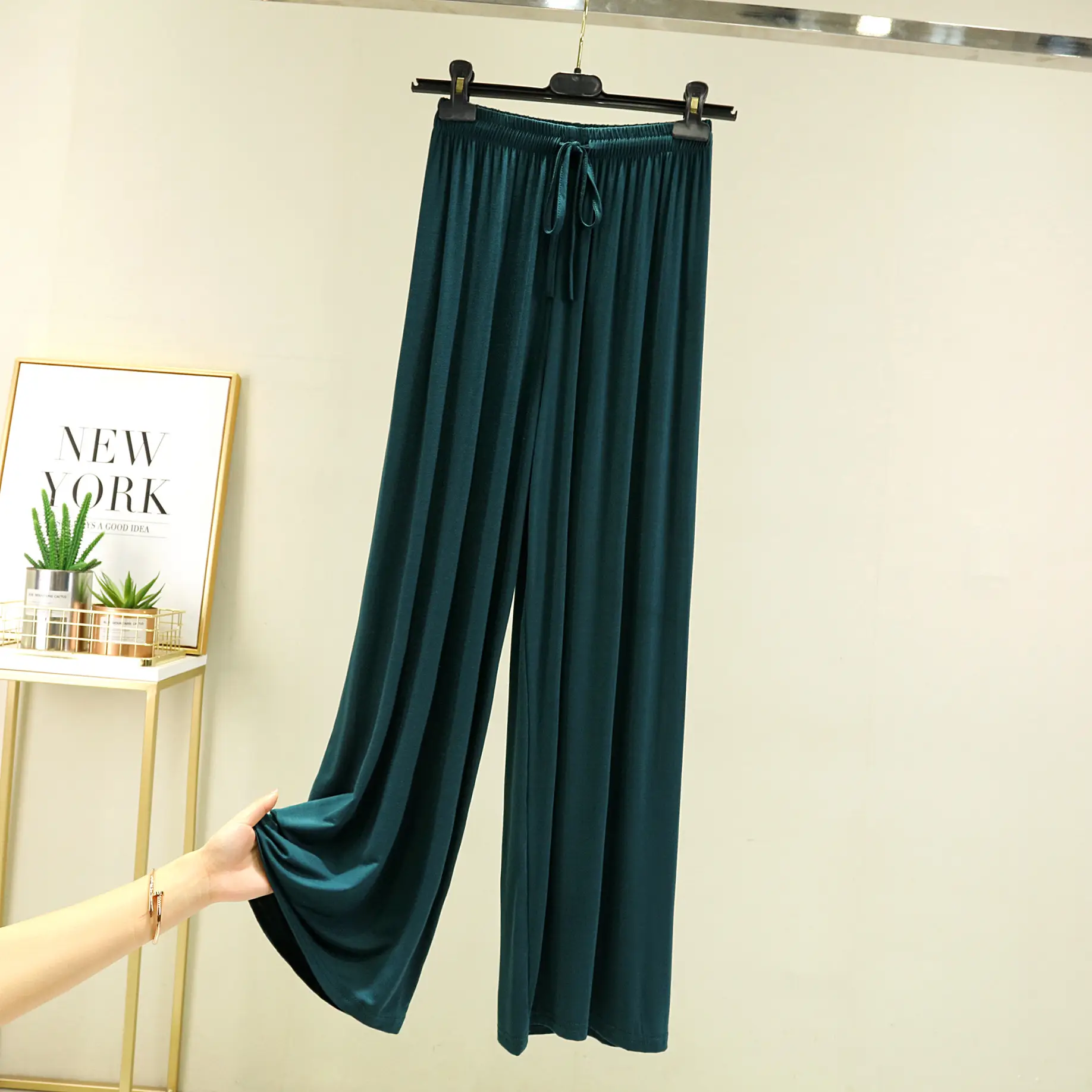 Women's Modal Slimming High Waist Pants Multi Color