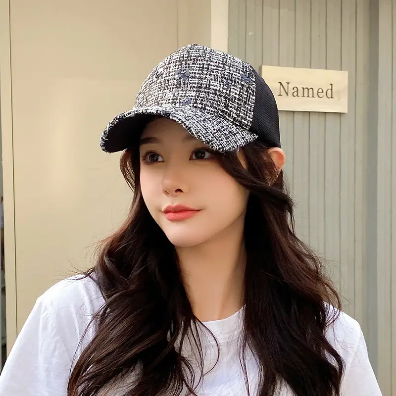 New Summer Women's Sequins Korean Style Cap - Image 8