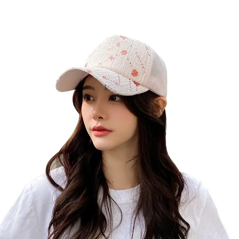 New Summer Women's Sequins Korean Style Cap