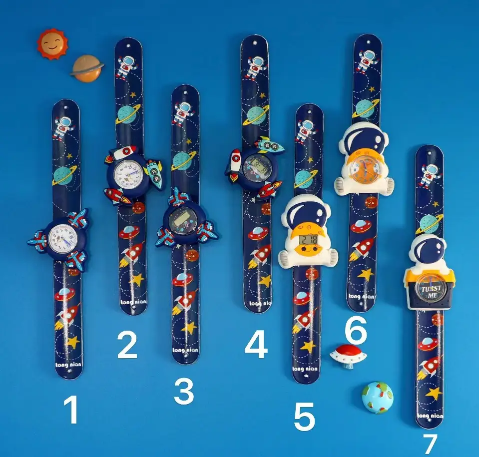Children's Cartoon Quartz Watch Yellow Pat Pat Design — feature 4