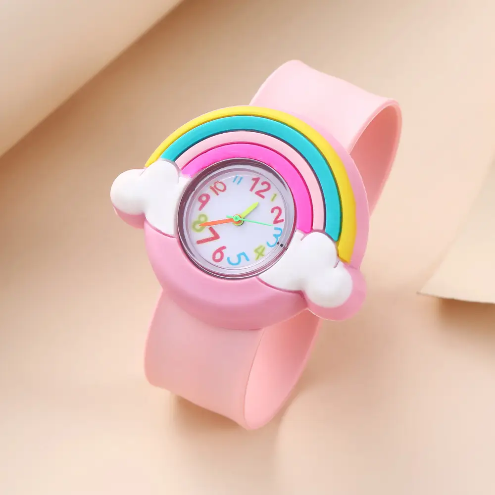 Children's Cartoon Quartz Watch Yellow Pat Pat Design — feature 9