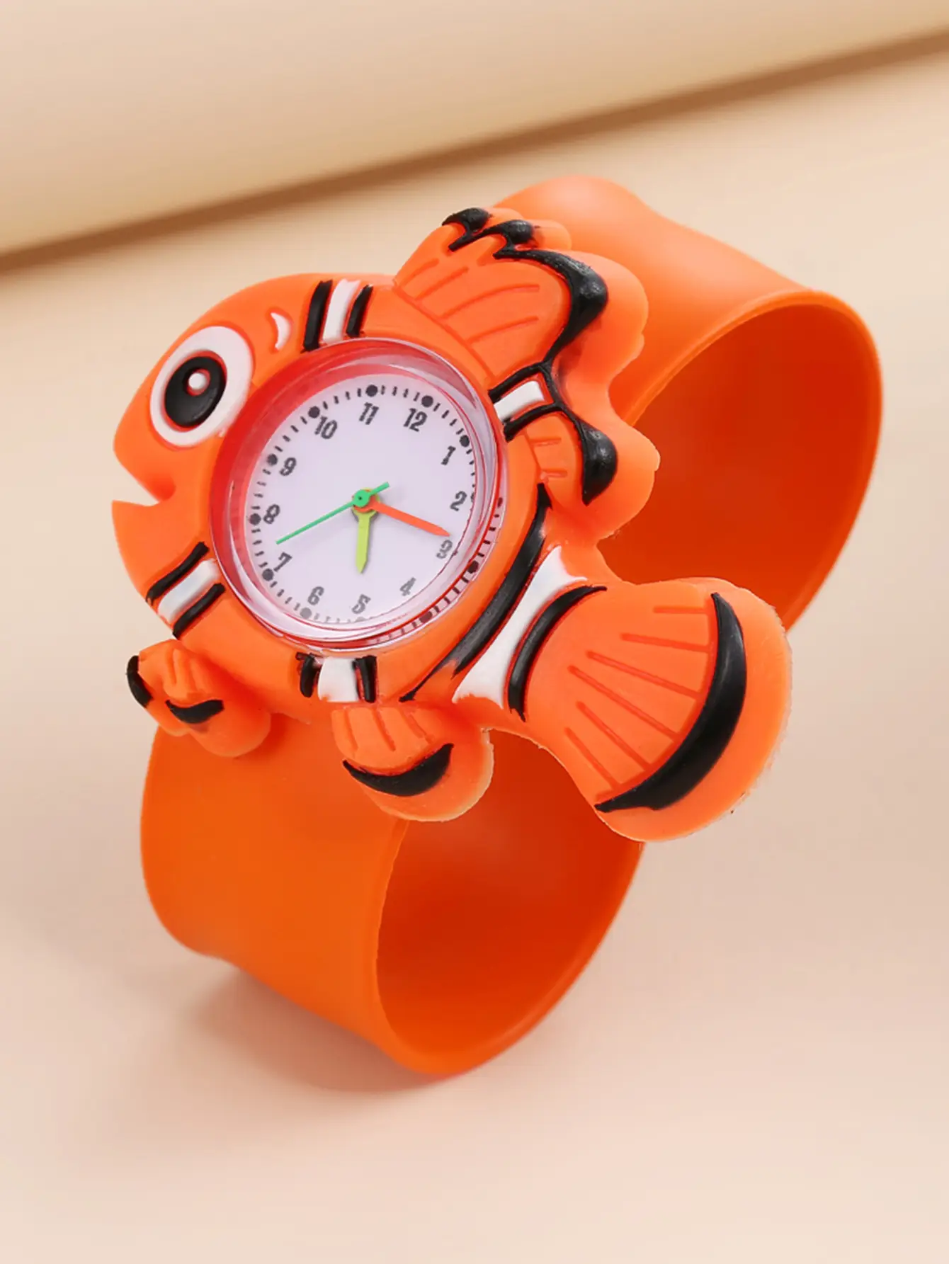 Children's Cartoon Quartz Watch Yellow Pat Pat Design