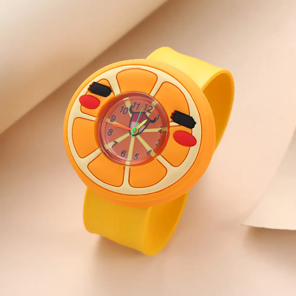 Children's Cartoon Quartz Watch Yellow Pat Pat Design — feature 22