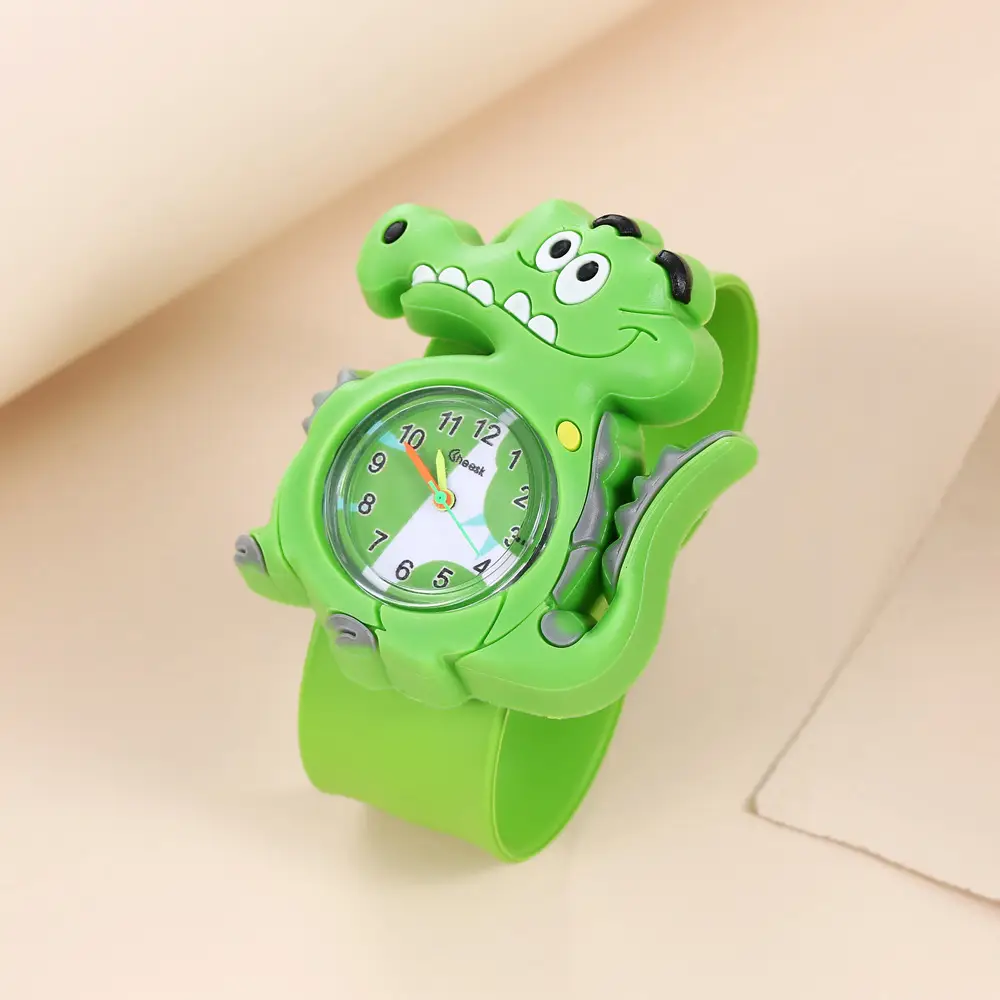 Children's Cartoon Quartz Watch Yellow Pat Pat Design
