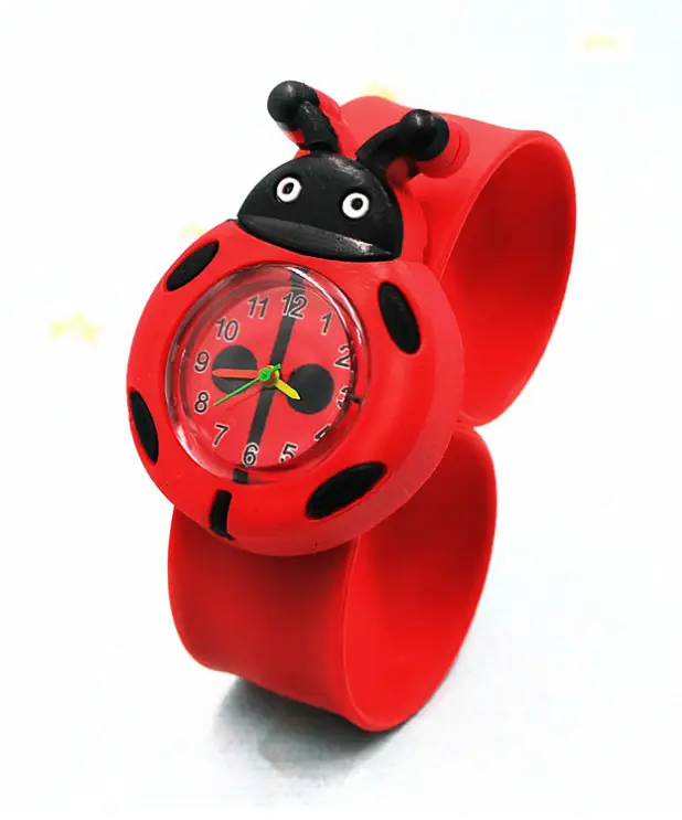 Children's Cartoon Quartz Watch Yellow Pat Pat Design