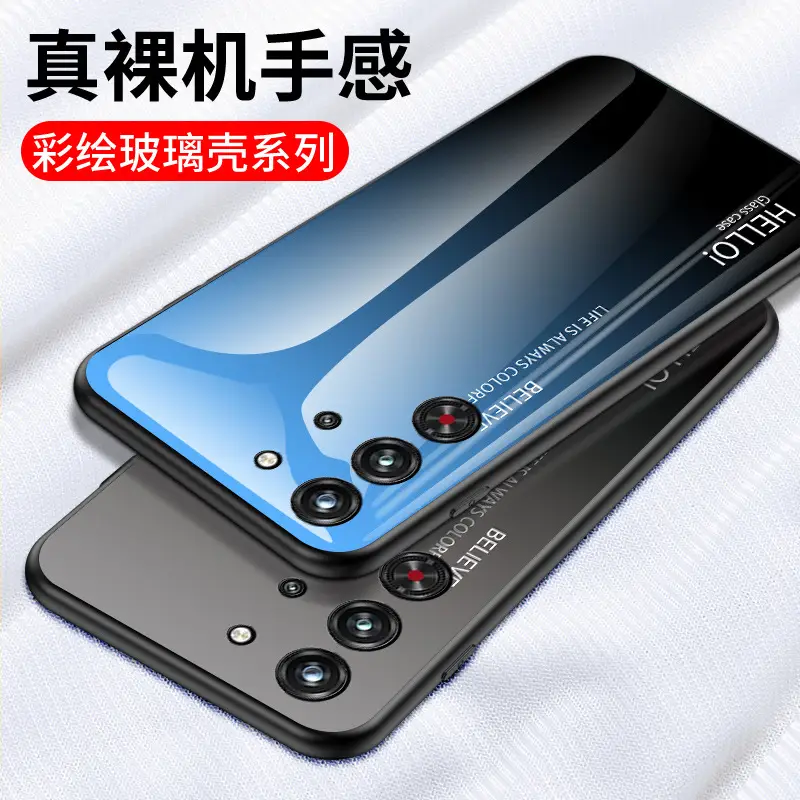 Helioi 10 Pro Gradient Painted Glass Phone Case - Image 12