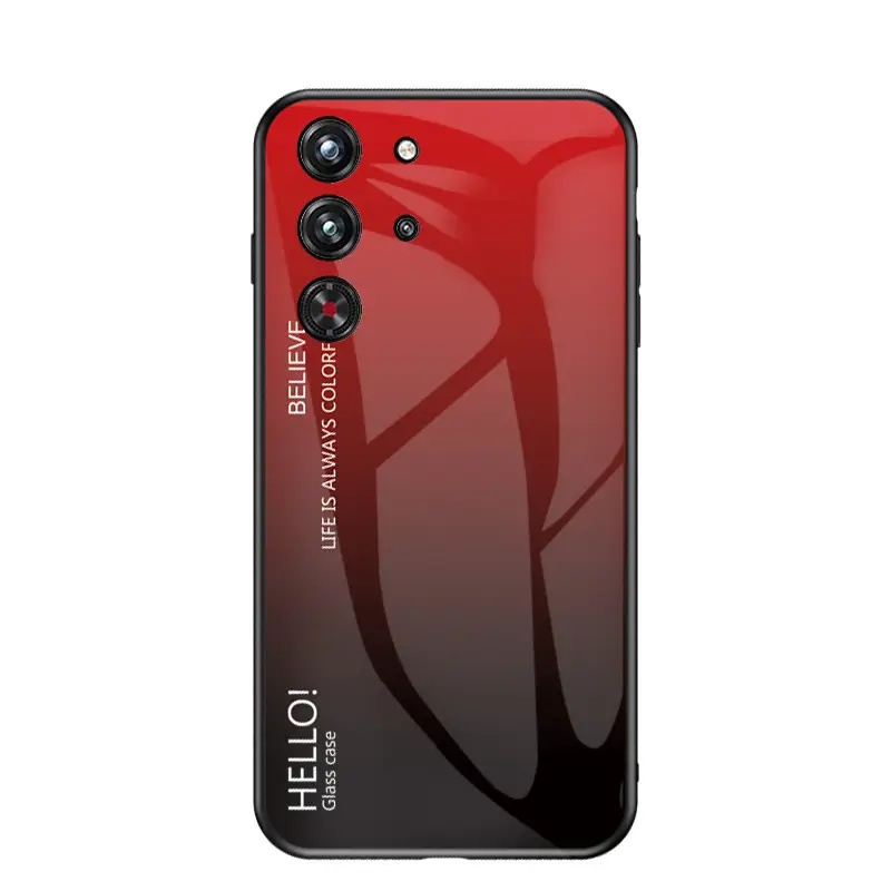 Helioi 10 Pro Gradient Painted Glass Phone Case - Image 4