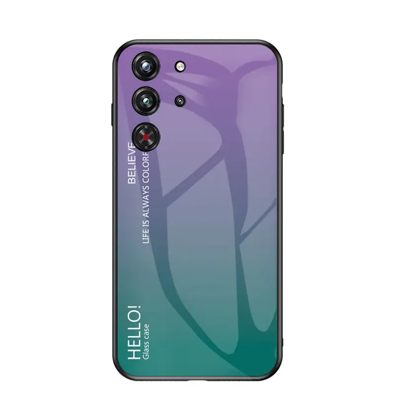 Helioi 10 Pro Gradient Painted Glass Phone Case - Image 8