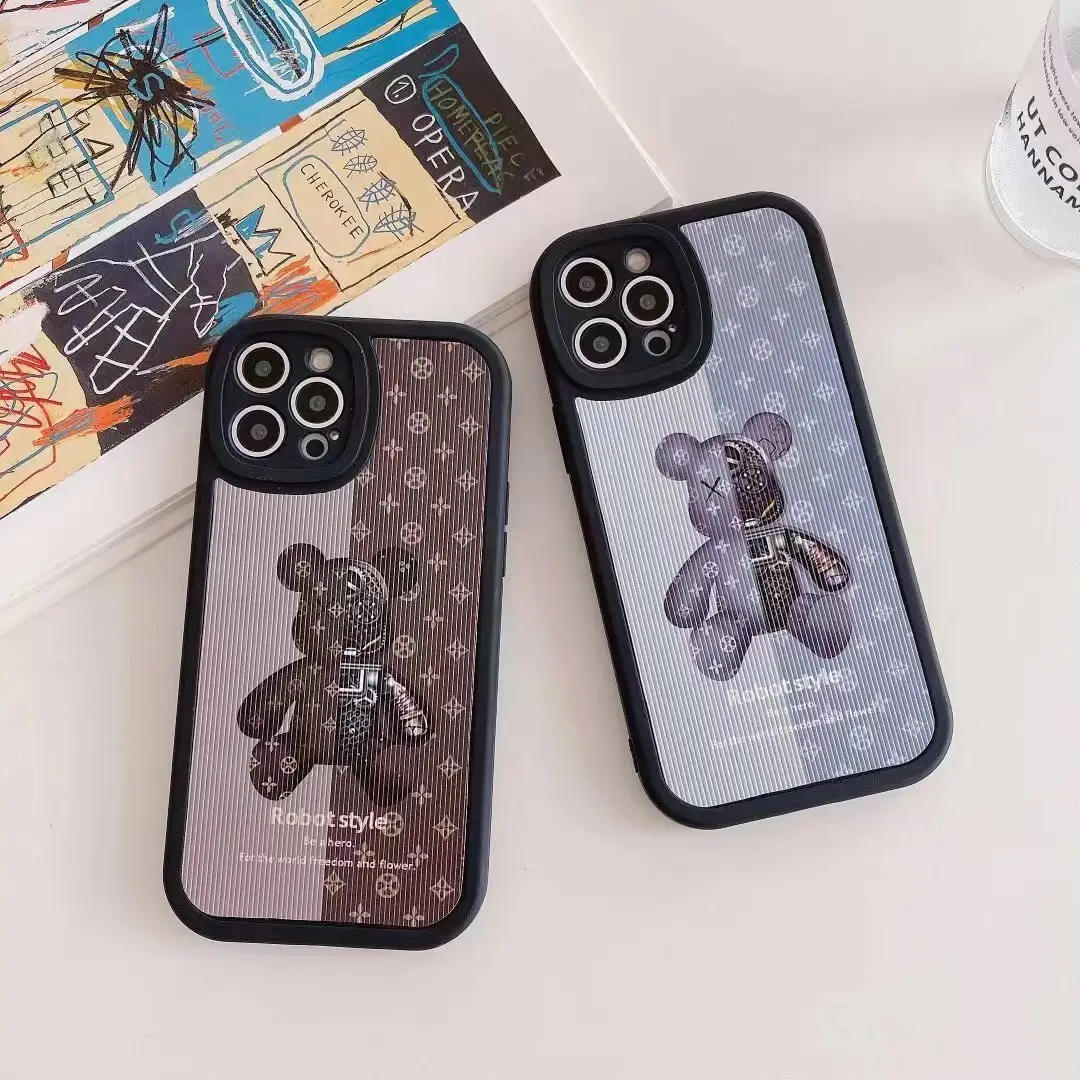 Silicone Cartoon Bear Phone Case for OPPOreno8 - Image 2