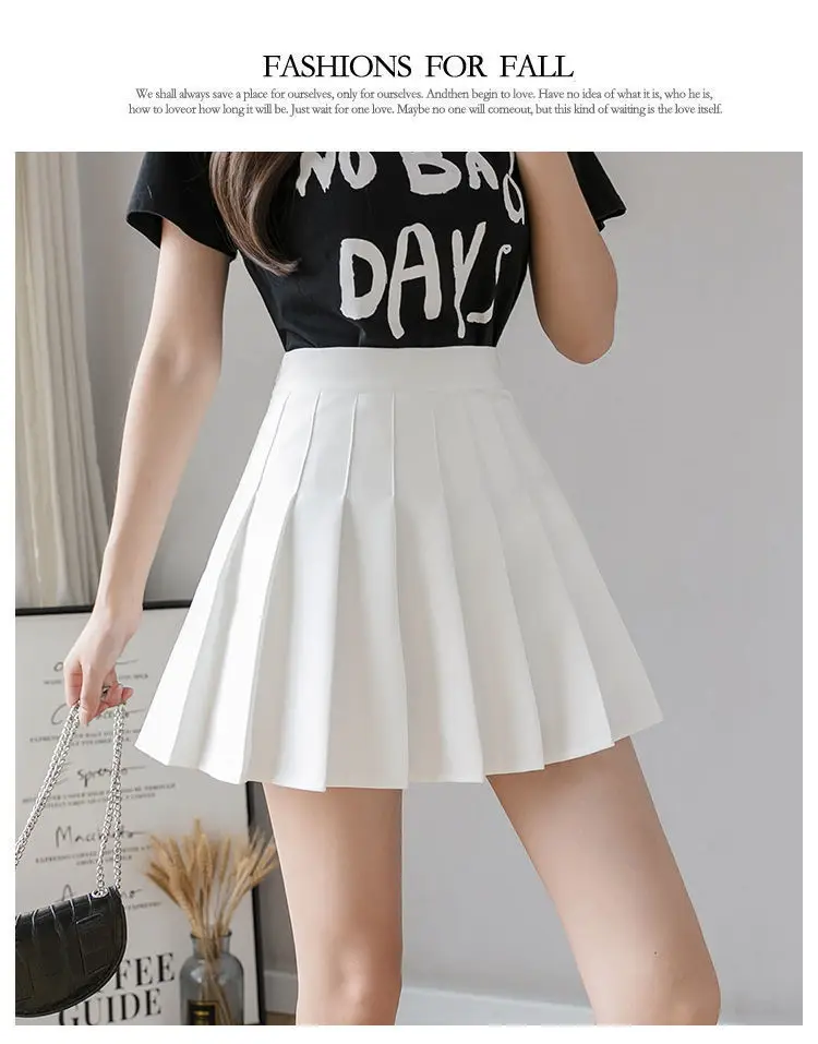Women's Anti-Light A-Line Pleated Skirts Autumn Collection — feature 13