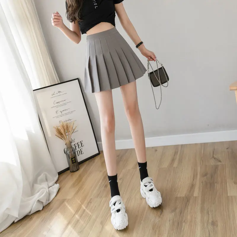 Women's Anti-Light A-Line Pleated Skirts Autumn Collection — feature 21