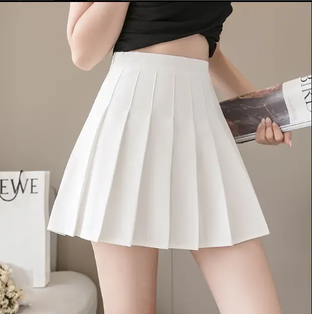 Women's Anti-Light A-Line Pleated Skirts Autumn Collection — feature 4