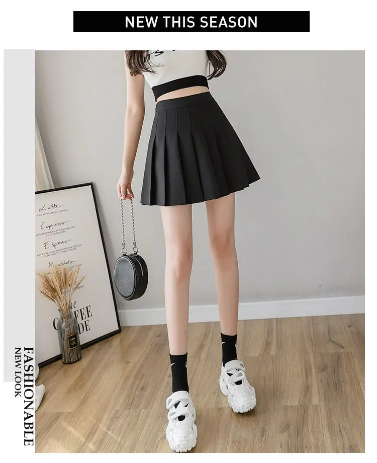 Women's Anti-Light A-Line Pleated Skirts Autumn Collection — feature 9