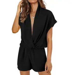 2025 Summer Loose Sleeveless High Waist Jumpsuit Large — feature 1