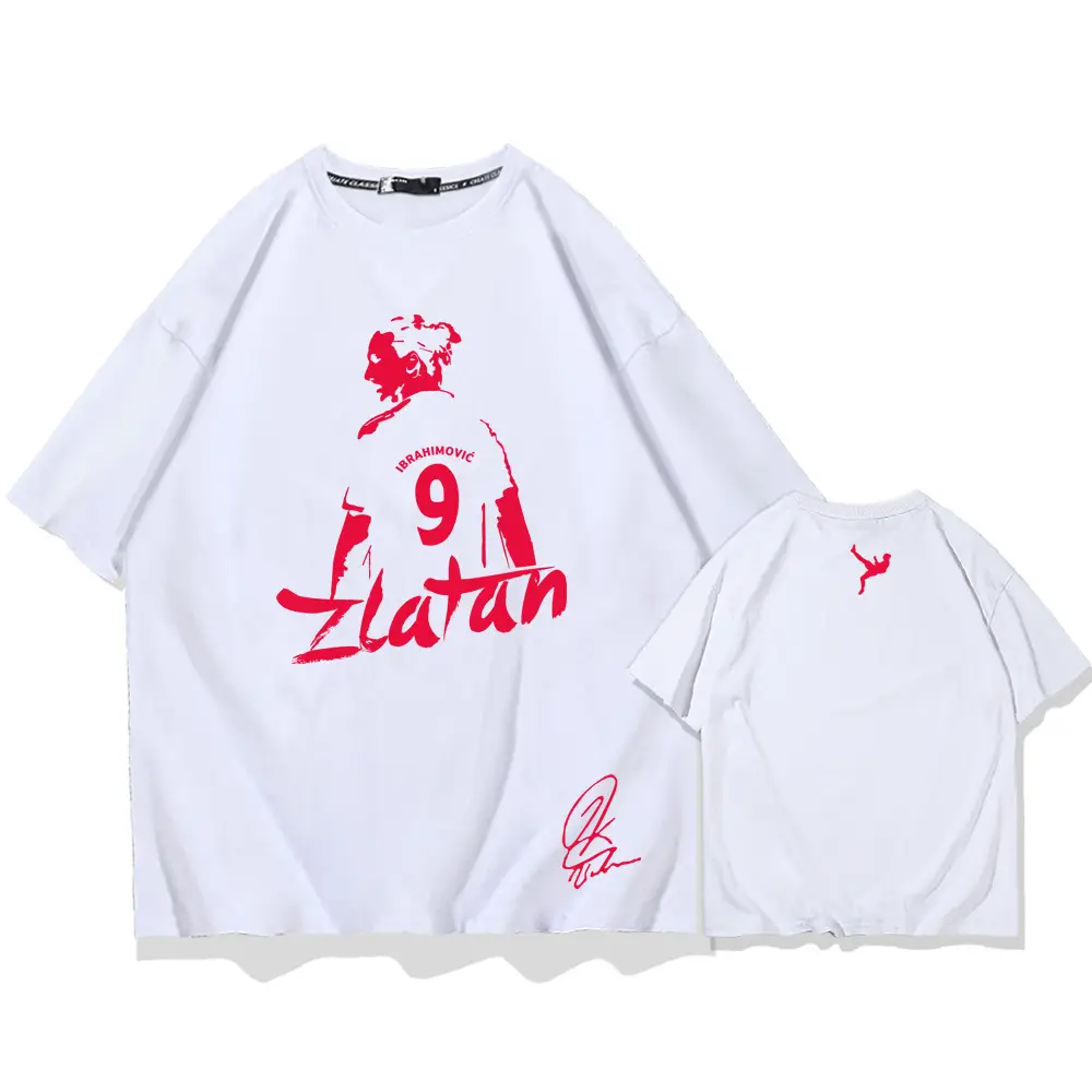 Zlatan T-Shirt Set for Boys Summer Cotton Loose Fit - Image 2
