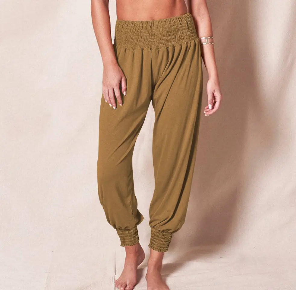European American Cross Border New Harem Pants Solid Color - Image 4