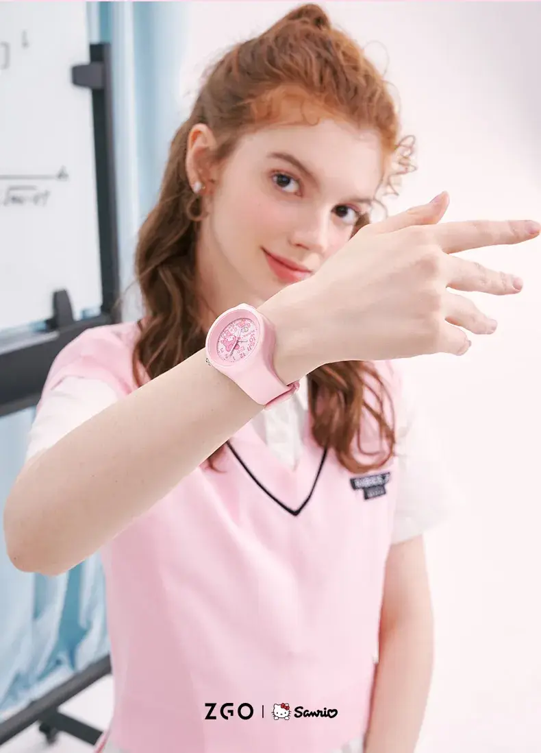 Sanrio My Melody Watch for Girls Pink Quartz — feature 12