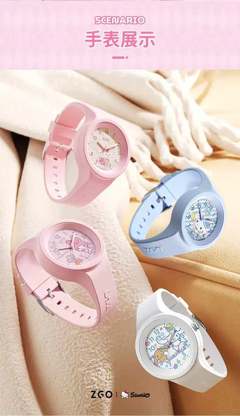 Sanrio My Melody Watch for Girls Pink Quartz — feature 13