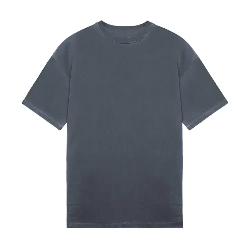 Men's White Cotton T-Shirt Large Short Sleeve