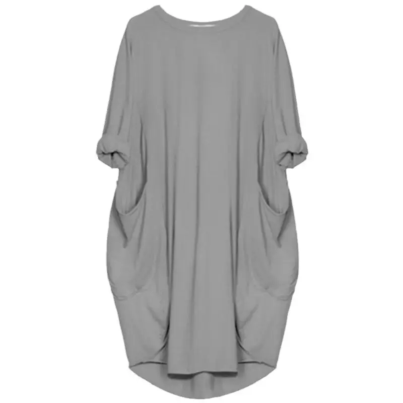 Women's Navy Blue Long Dress Party Wear - Image 23