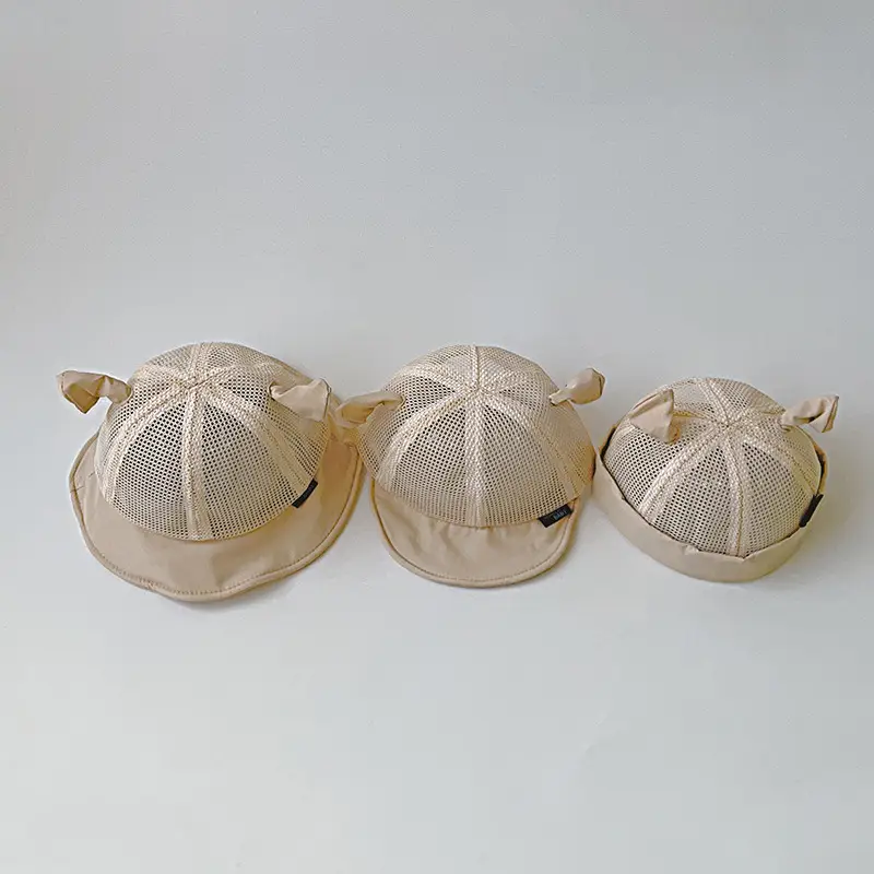 Green Neon Baby Caps for Boys Girls Summer - Image 3