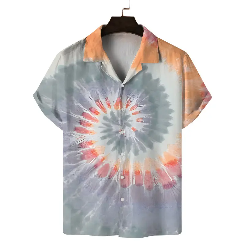2025 Digital Printed Short Sleeve Shirt for Men - Image 18