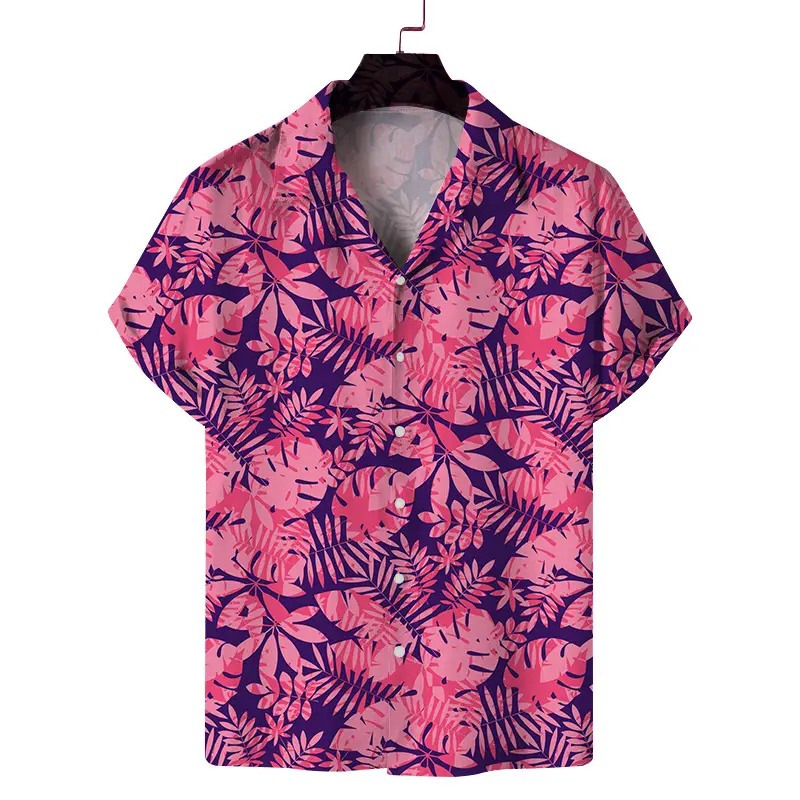 2025 Digital Printed Short Sleeve Shirt for Men - Image 7