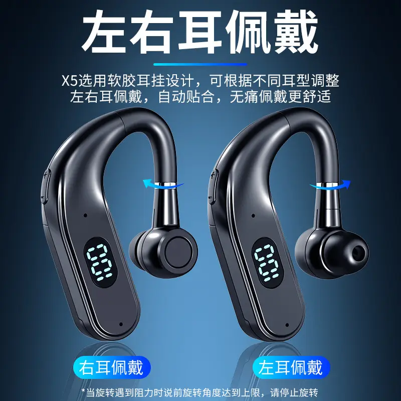 Wireless Bluetooth Earphone with Voice Control & Removable Battery - Image 7