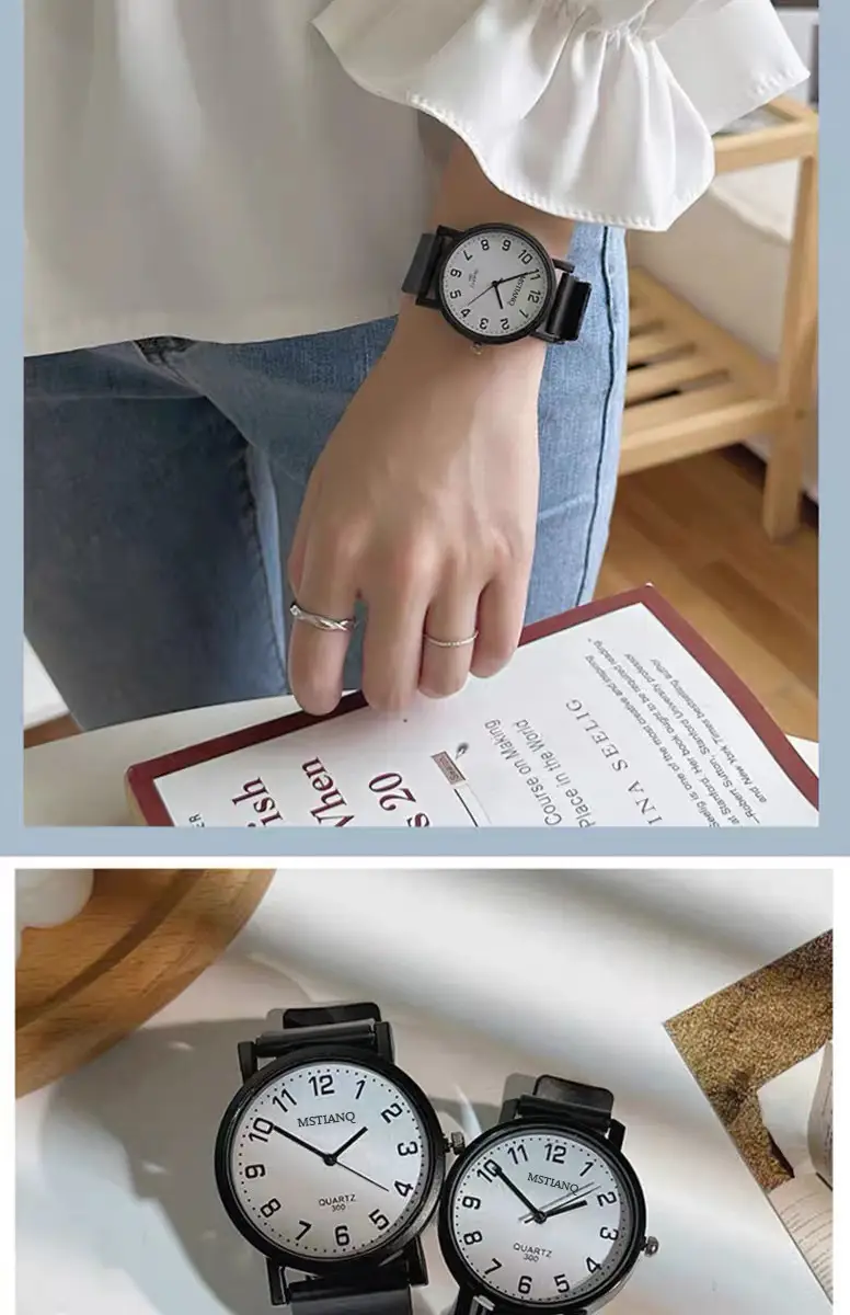 Quartz Watch for Civil Service Students, High School and College Entrance Examination, Niche Ins Style Simple Cold Style Men's and Women's Watches Wholesale — feature 20