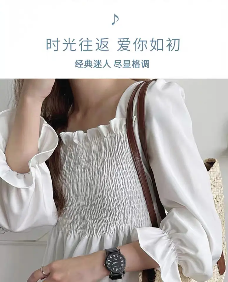 Quartz Watch for Civil Service Students, High School and College Entrance Examination, Niche Ins Style Simple Cold Style Men's and Women's Watches Wholesale — feature 22
