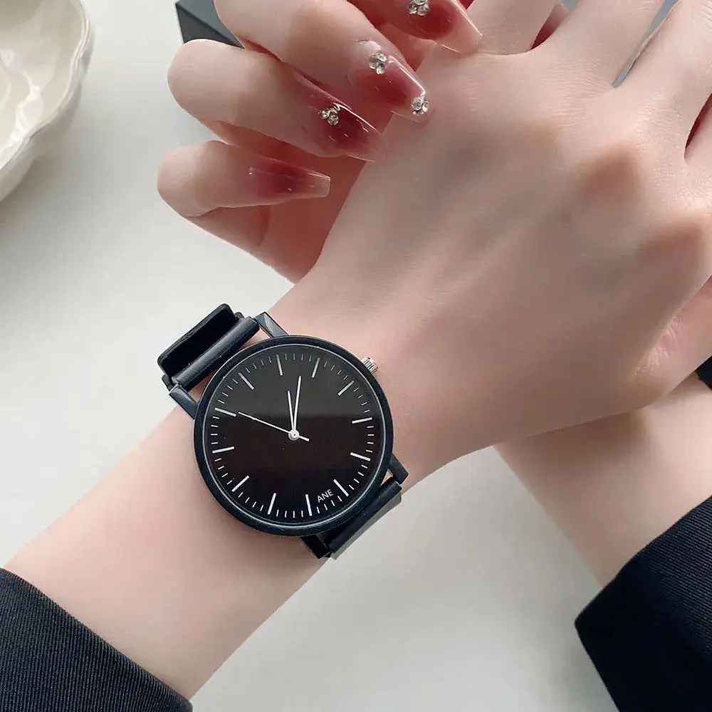 Quartz Watch for Civil Service Students, High School and College Entrance Examination, Niche Ins Style Simple Cold Style Men's and Women's Watches Wholesale