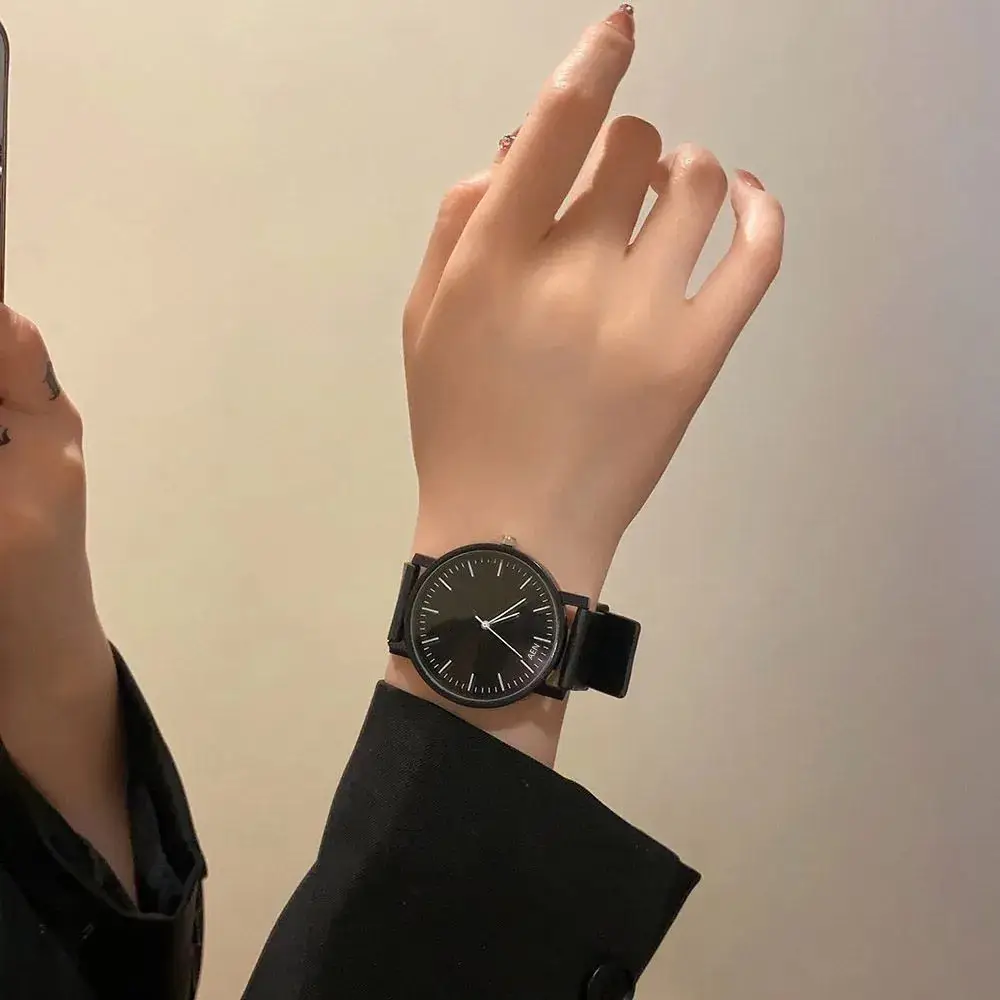 Quartz Watch for Civil Service Students, High School and College Entrance Examination, Niche Ins Style Simple Cold Style Men's and Women's Watches Wholesale