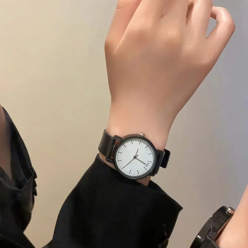 Quartz Watch for Civil Service Students, High School and College Entrance Examination, Niche Ins Style Simple Cold Style Men's and Women's Watches Wholesale