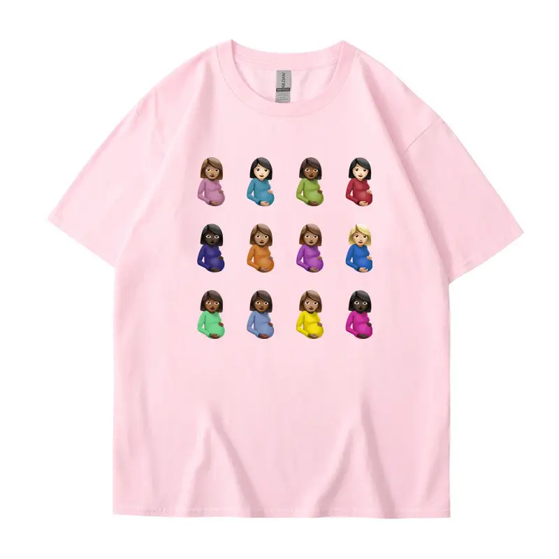 Kids Cartoon T-Shirt Grey Round Neck for Boys Girls