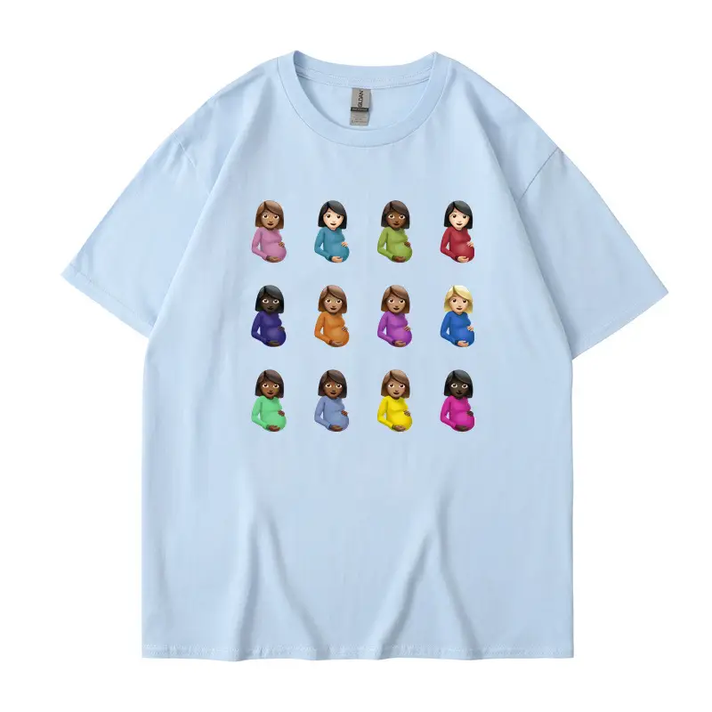 Kids Cartoon T-Shirt Grey Round Neck for Boys Girls