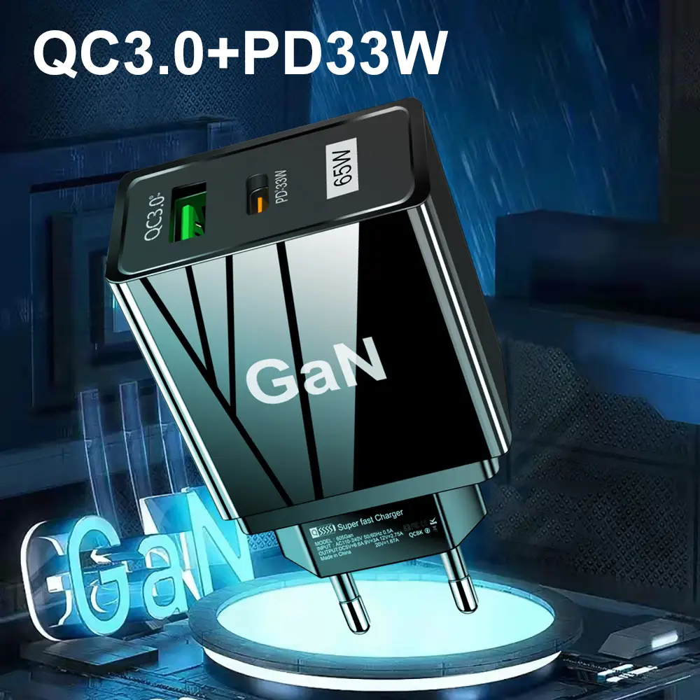 65W GaN Charger TYPE-C for Mobile Tablets Notebooks - Image 4