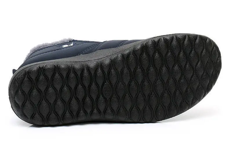 Men's Winter Waterproof Cotton Boots, Snow Boots, Non-Slip, for Middle-Aged and Elderly People, Cold-Proof, Thickened, Fleece-Lined, Thick-Soled, Comfortable — feature 21