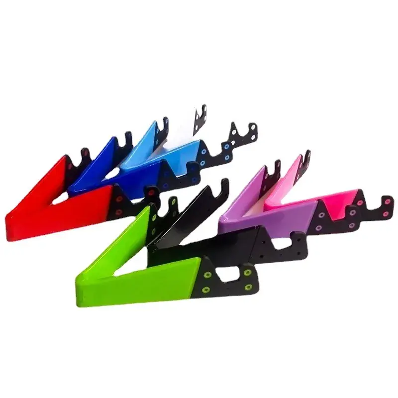 V-Shape Phone Tablet Bracket Multi Color Foldable Desk Holder - Image 13