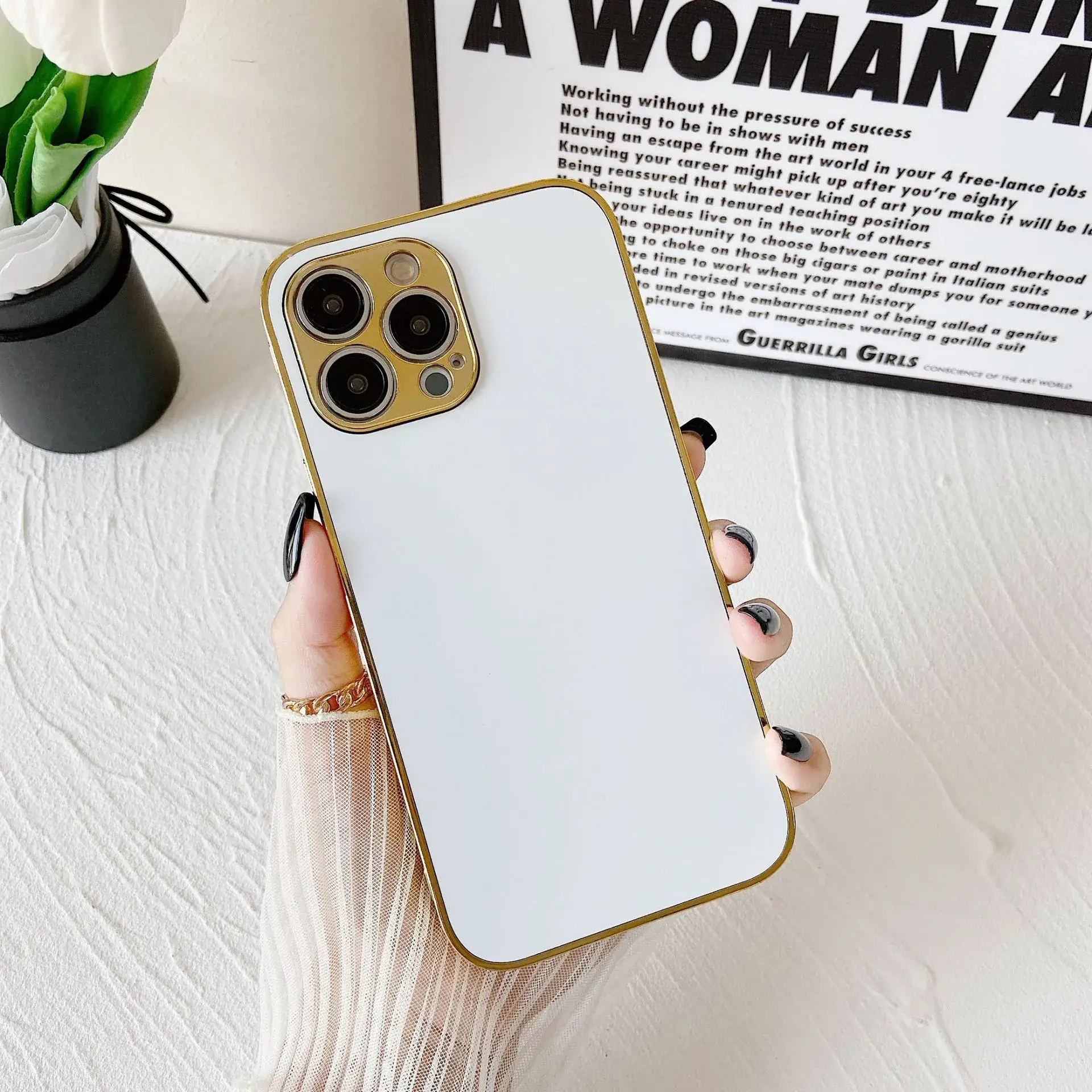 Apple iPhone Case with 2D Heat Transfer Dubai Design - Image 4