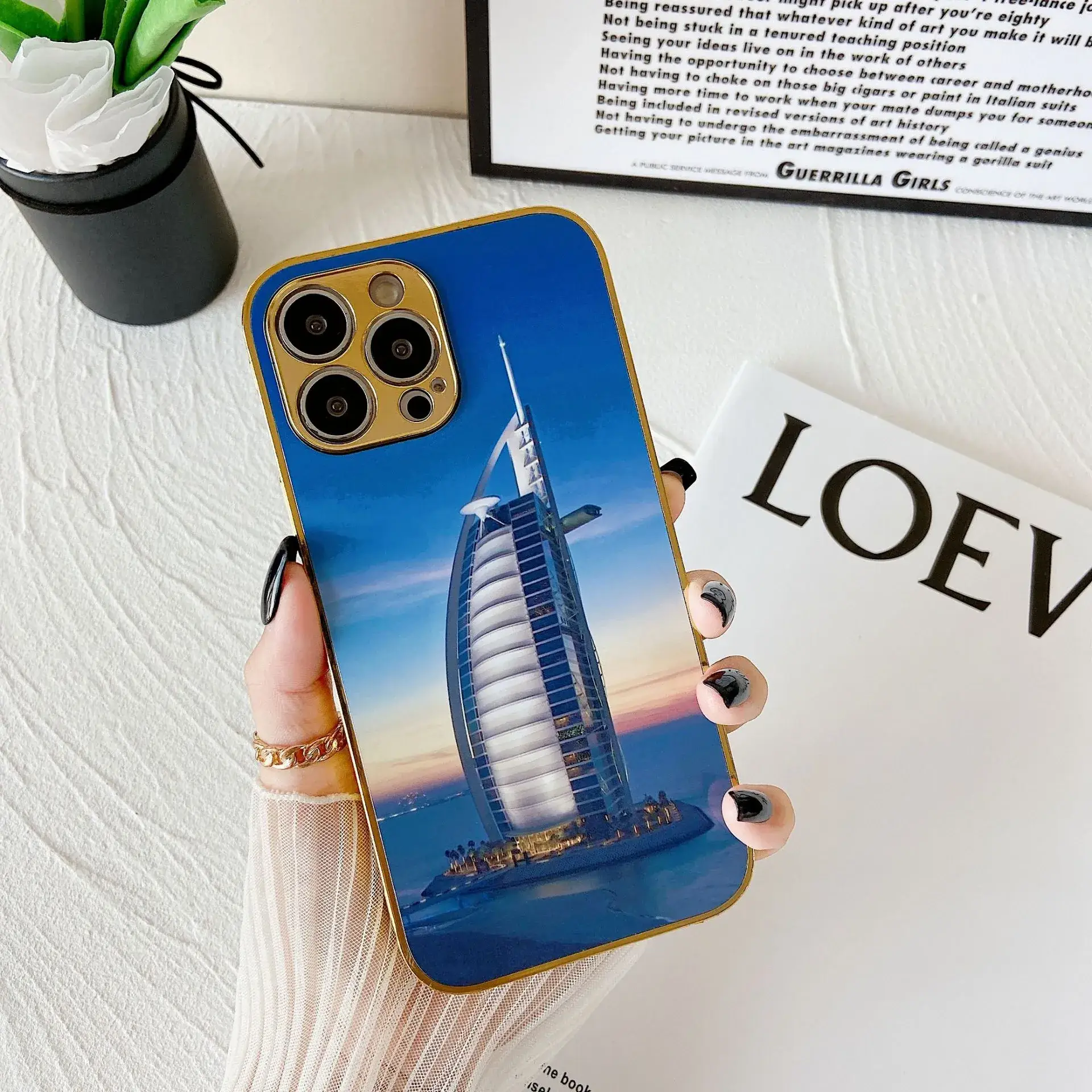 Apple iPhone Case with 2D Heat Transfer Dubai Design - Image 5