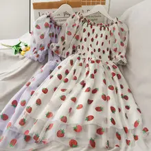 Autumn Sweet Long Sleeve Fairy Dress with Lace Top and Butterfly Mesh — feature 1