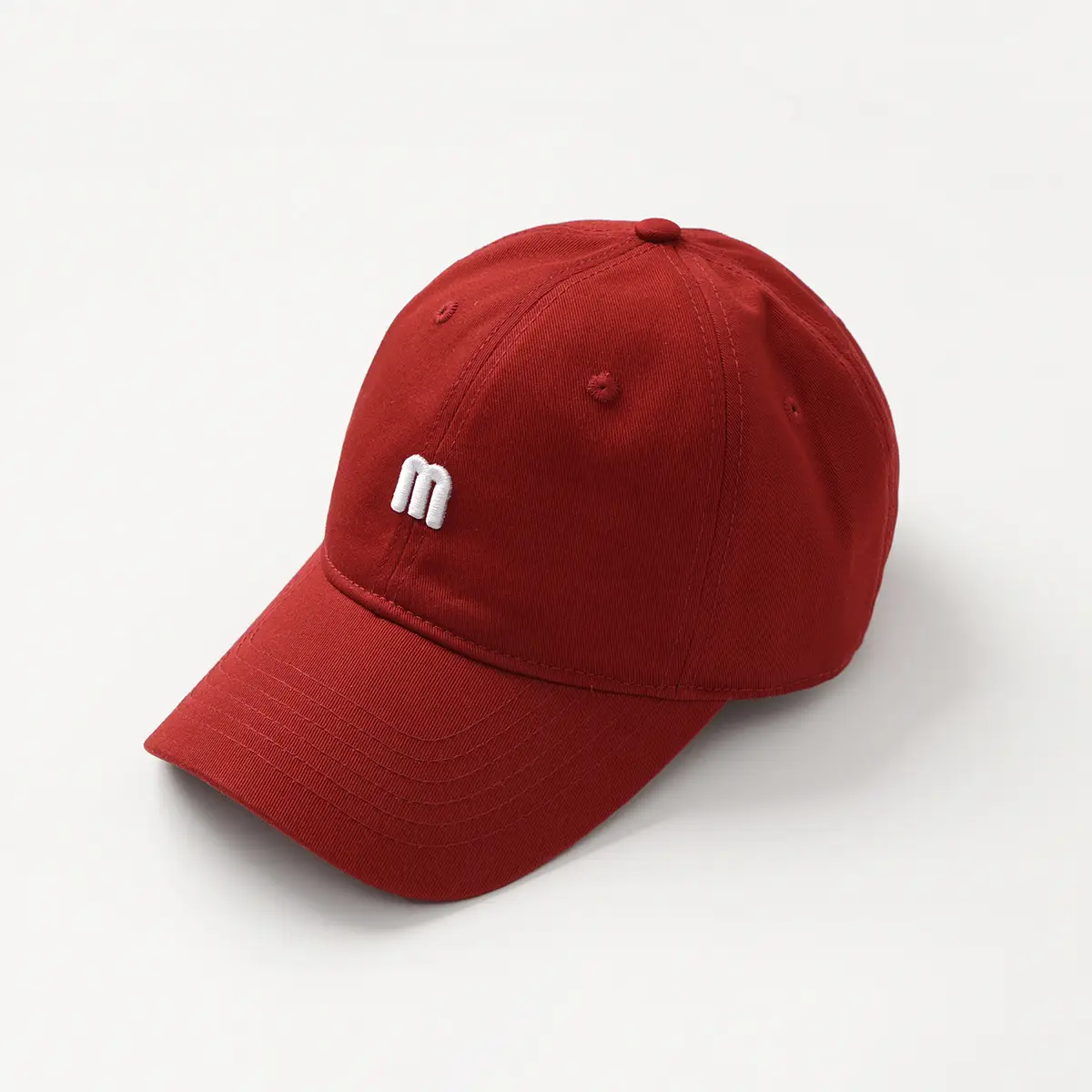 Children Cotton Peaked Cap Yellow Embroidered Letter — feature 10