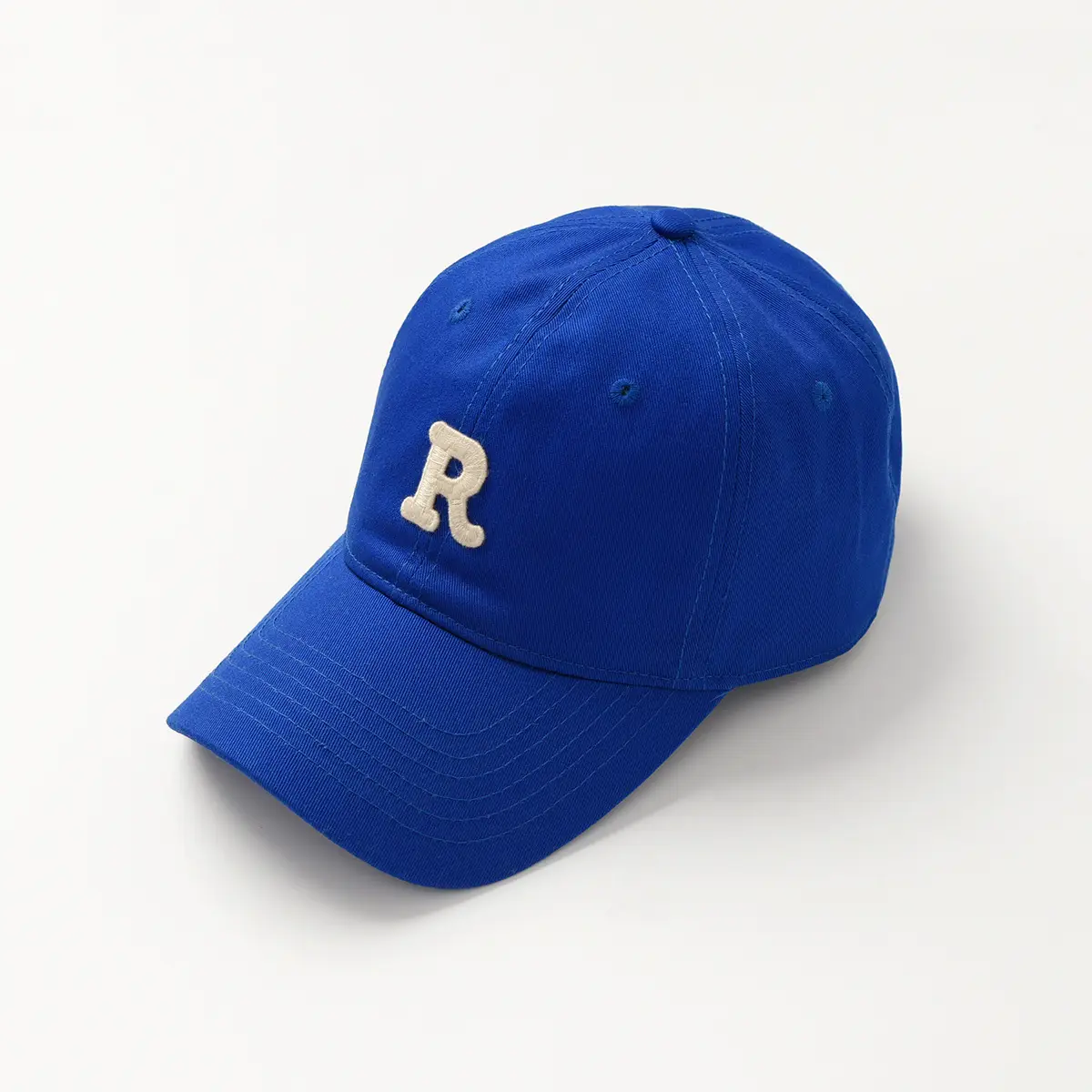 Children Cotton Peaked Cap Yellow Embroidered Letter