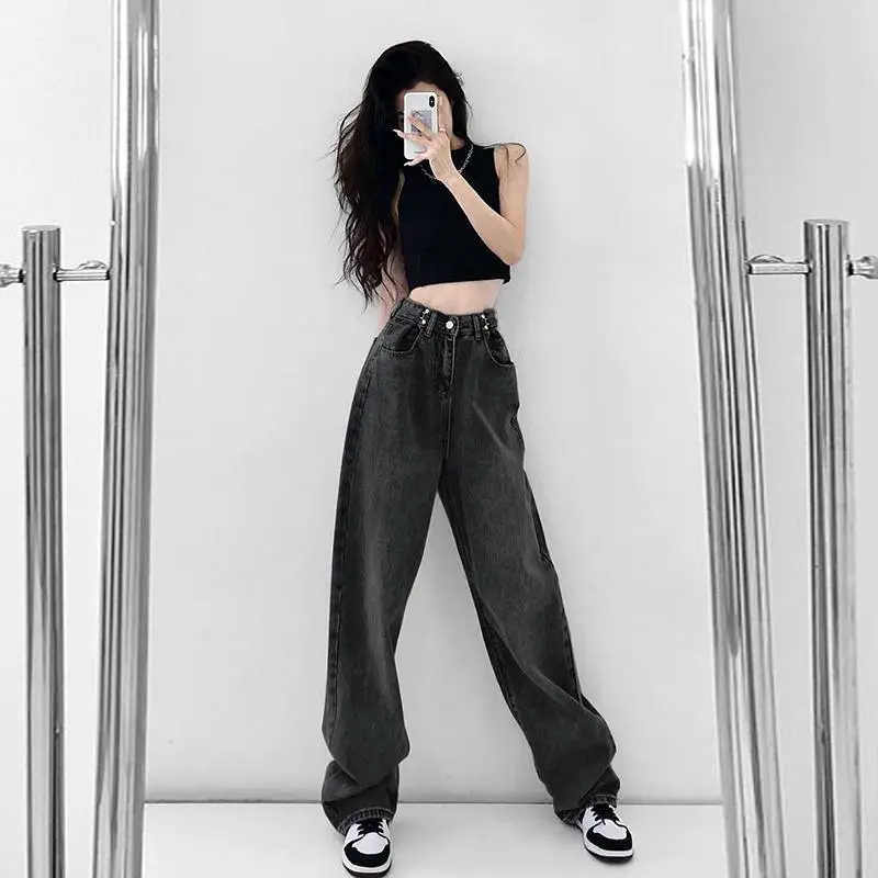 Wide Leg Pants for Girls High Waist Slimming