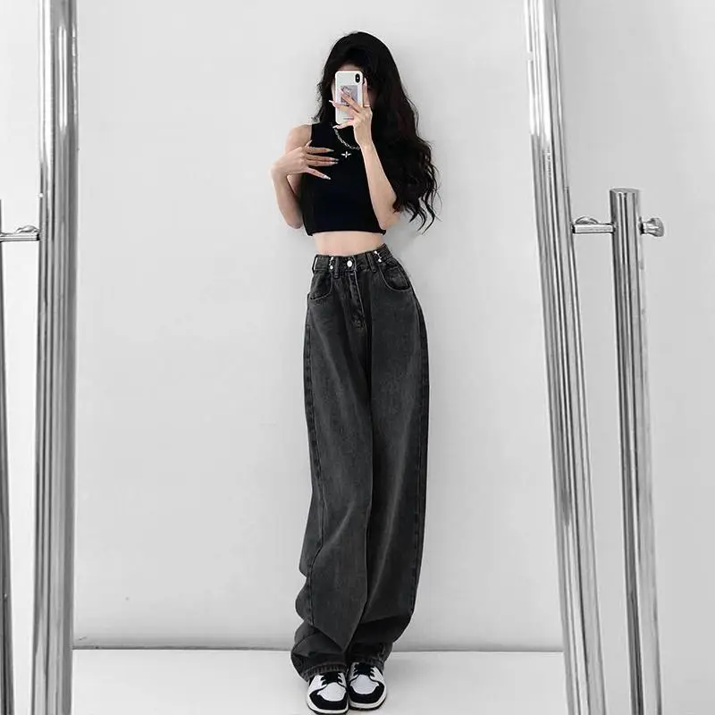 Wide Leg Pants for Girls High Waist Slimming