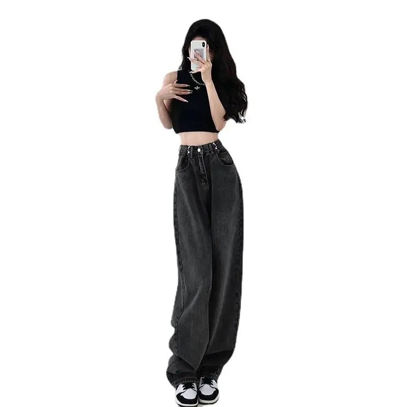 Wide Leg Pants for Girls High Waist Slimming