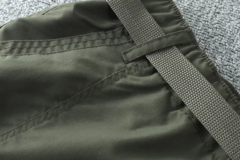 Men's Water-Resistant Sports Pants Olive Kornee Multi-Pocket — feature 4