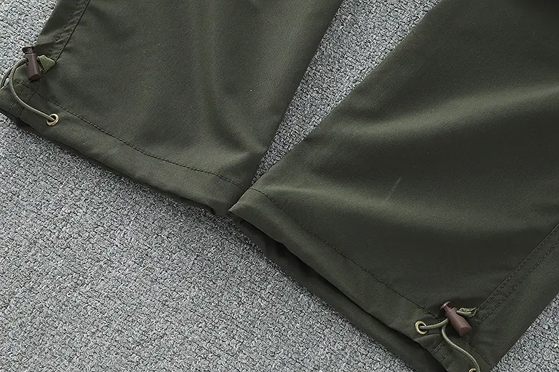 Men's Water-Resistant Sports Pants Olive Kornee Multi-Pocket — feature 7