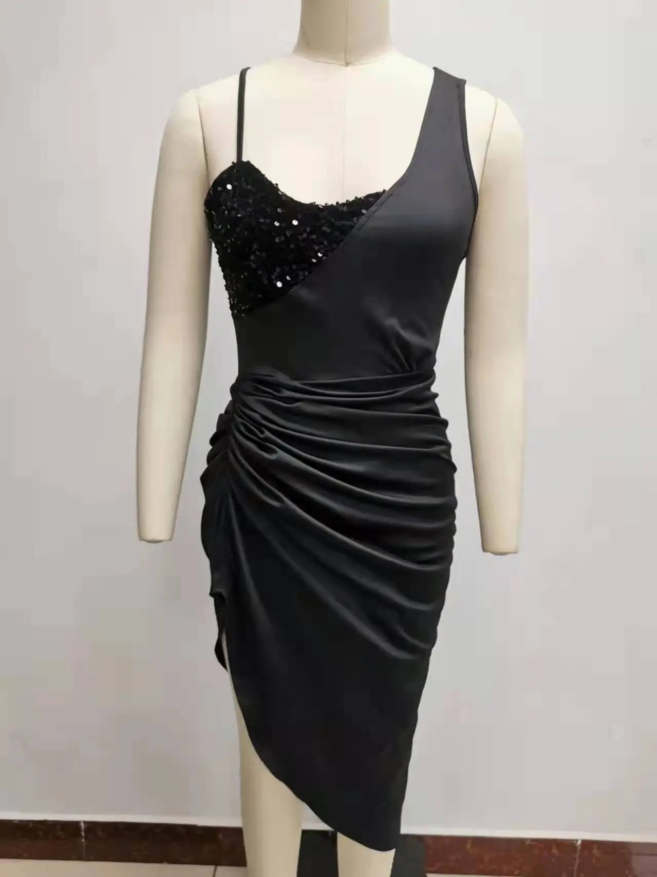 Red Sequin Slit Long Dress for Women 2026 — feature 23