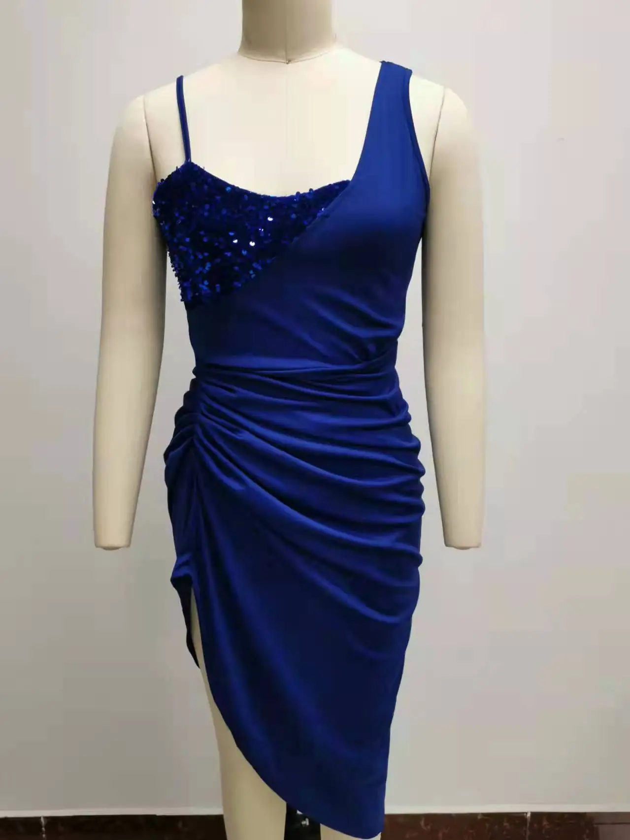 Red Sequin Slit Long Dress for Women 2026 — feature 25